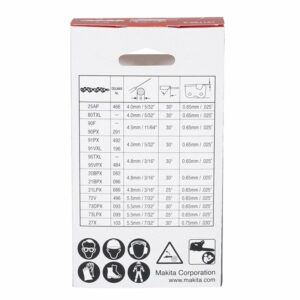 Chaînes de tronçonneuses 8TXL 300mm MAKITA 191T90-5