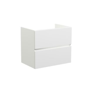Meuble sous vasque deux tiroirs Nolita (60 cm) - Chêne Arlington