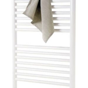 Radiateur sèche-serviettes chauffage central en acier ATOLL SPA - SL - Puissance : 966 W - H= 1706 mm - L=600 mm - Blanc Pure White RAL 9016