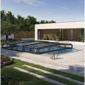 Abri télescopique Simplio 8.40 x 4.80 m en Aluminium – Facile à Monter, Résistant et Durable