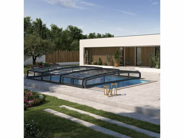 Abri télescopique Simplio 8.40 x 4.80 m en Aluminium – Facile à Monter, Résistant et Durable