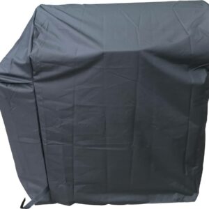 Housse de Protection pour Barbecue Charbon King 105x68x95 cm - Noir, Imperméable & Anti-UV