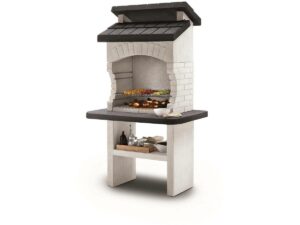 Barbecue en pierre Palazzetti « Olbia » – 110 x 71 x 186 (H) cm