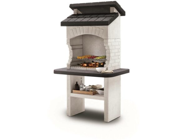 Barbecue en pierre Palazzetti "Olbia" - 110 x 71 x 186 (H) cm