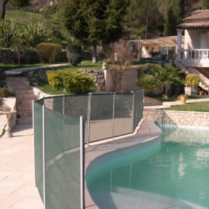 Barrière Souple à Filet pour Piscine "Beethoven" Vert 1m – Sécurité et Esthétique