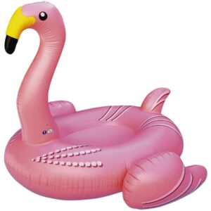 Bouée "Flamant rose géant" 182x143 cm - Accessoire de Piscine Coloré et Original