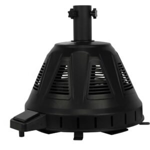 Pied chauffant de parasol "Colas" 1500W - Noir pour profiter de votre extérieur toute l'année