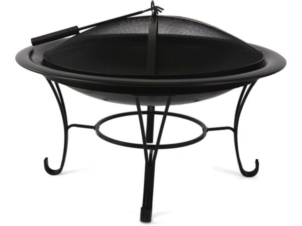 Chauffage d'extérieur Brasero 2 Ø 76 cm - Noir, Accès convivial et chaud pour votre espace extérieur