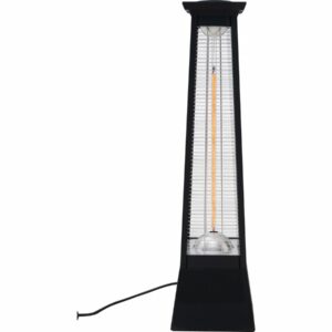 Chauffage électrique radiant en fibre de carbone "Volcano" 2000W – Modernité & Efficacité pour l’Extérieur