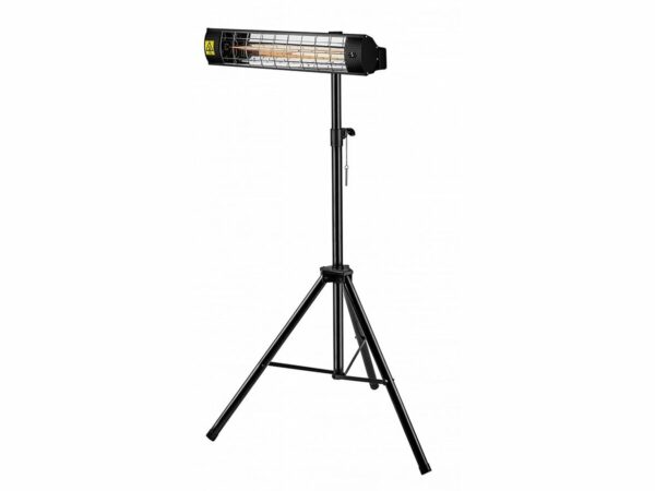 Trépied réglable pour Radiateur électrique 1.1-1.8 m - Support stable en Noir
