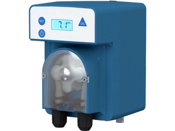 Régulateur autonome de pH "Star pH" - Écran LCD, pour bassins jusqu'à 120 m3 - Bleu, Compact 15x19x30 cm