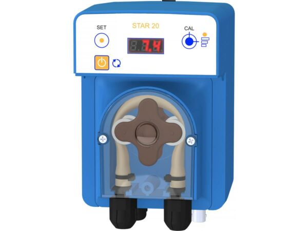 Régulateur autonome de pH "Star pH" LCD Bleu pour bassins jusqu'à 120 m³