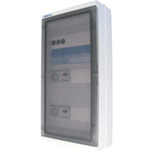 Coffret électrique de filtration "Panorama" avec pompe et projecteurs – Kit complet pour piscine – Dimensions 15x28x39 cm