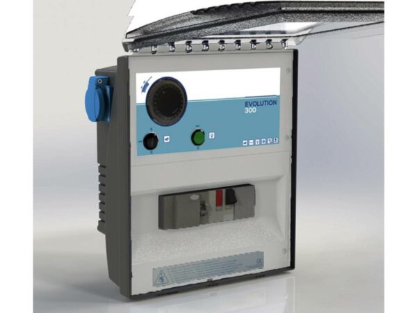 Coffret électrique de filtration "Evolution" 300 VA – Disjoncteur 4/6 A pour piscine et filtration