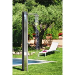 Douche solaire pour piscine "Niagara" 30L en acier inoxydable - Hauteur 215.7 cm