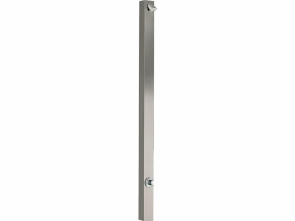Douche murale en acier inoxydable AISI 316L - Résistante & Élégante - 120 cm
