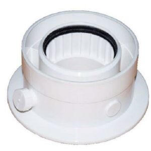 Adaptateur 80/125 mm (MCA) - Blanc