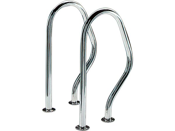 Sorties de Bain pour Piscine en Inox 47 x 80 cm – À Visser, Résistantes et Faciles à Installer