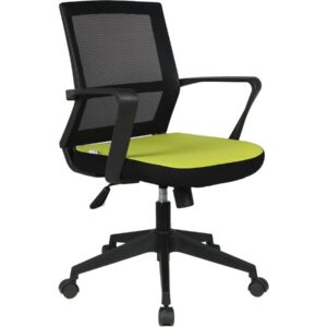 Fauteuil de Bureau à Roulettes "Philippe" Vert – Confort et Élégance pour votre Espace de Travail