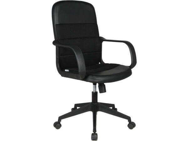 Fauteuil de bureau Noir "Jacob" à roulettes, confort et design haut de gamme