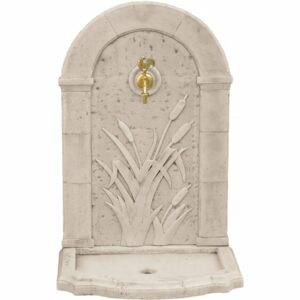 Fontaine "ROSEAU" en Pierre Reconstituée - Élégance et Résistance pour votre Jardin