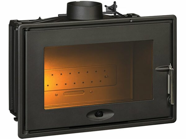 Foyer à Bois 700 Optimisé avec Volet - 7 KW, Garantie 3 Ans, Origine France Garantie