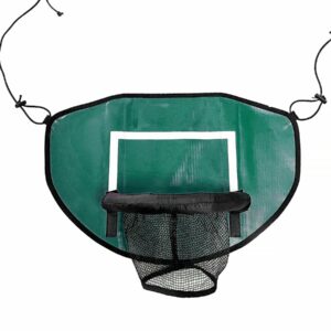 Panier de basket universel pour trampoline "Loopy" - Vert | Accessoire de jeu extérieur