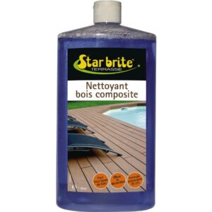 Nettoyant Terrasse Concentré Spécial Bois Composite - 1L | Nettoyant Écologique et Efficace