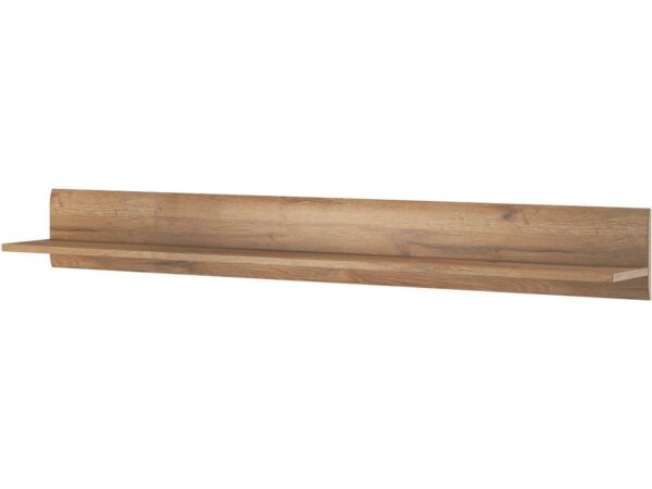 Étagère longue "TULSA WM" en Chêne – 180 cm pour rangement élégant et pratique