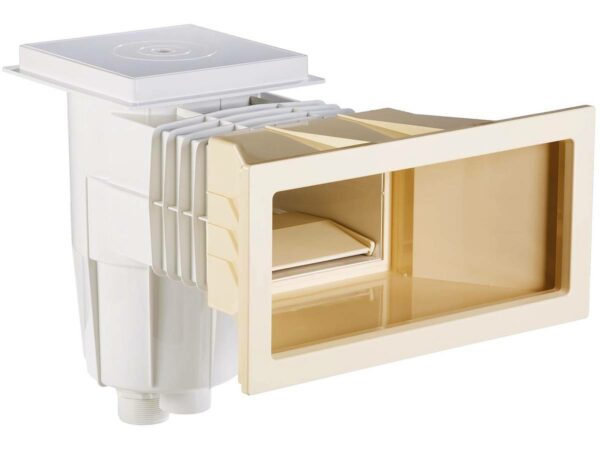Skimmer Standard 15 L "Parker" - Grande meurtrière - Beige | Matériel de piscine et rénovation