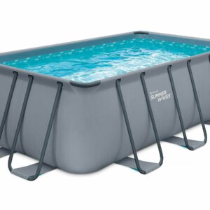 Piscine tubulaire "Ludo 2" - 4,01 x 2,01 x 1,22 m - Sans filtration
