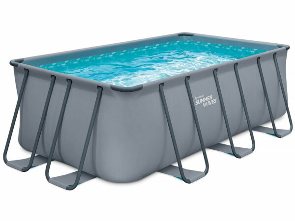 Piscine tubulaire "Ludo 2" - 4,01 x 2,01 x 1,22 m - Sans filtration