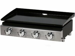 Plancha « Presto 4 » – 4 Brûleurs – 9.7kW – Gris pour une cuisson homogène et saine