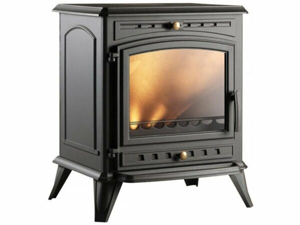 Poêle à bois "Altea" 12 KW - Design épuré, Puissance et Performance - Anthracite