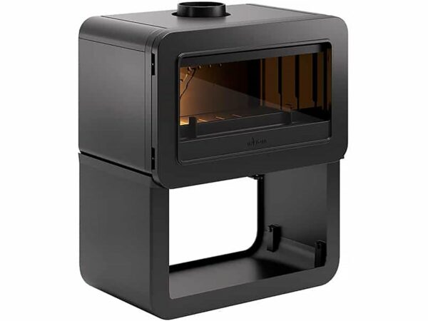 Poêle à Bois Fonte "Wilson" 8kW avec Banc Raccordable - Performance et Origine France Garantie
