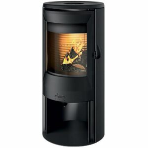 Poêle à bois Invicta "Neosen" 8 kW – Raccordable, Éco-friendly, Vitre propre, Flamme Verte 7 étoiles