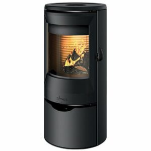 Poêle à Bois Étanche "Neosen Plus" 8kW en Acier et Fonte - Raccordable, Hautes Performances, Flamme Verte 7 étoiles