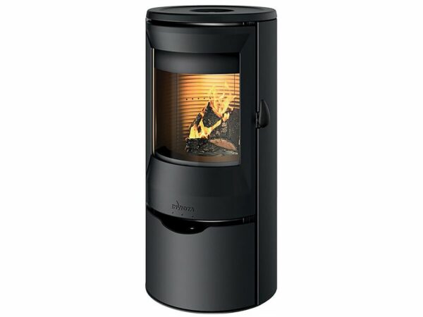 Poêle à Bois Étanche "Neosen Plus" 8kW en Acier et Fonte - Raccordable, Hautes Performances, Flamme Verte 7 étoiles