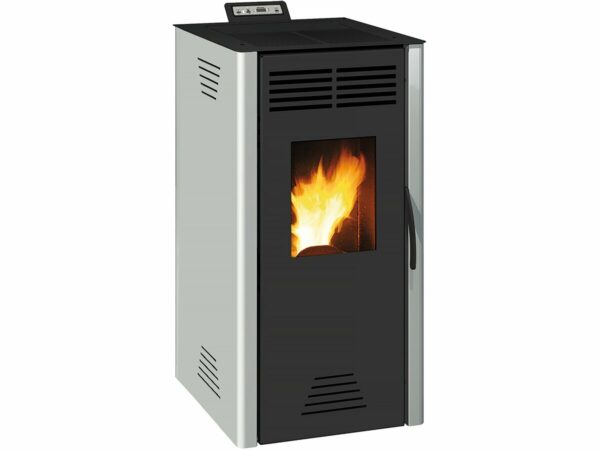 Poêle à granulés "Adrano 7" 3,1 - 7,3 kW – Anthracite, Programmation et Wi-Fi Optionnel - Rénovation Maison