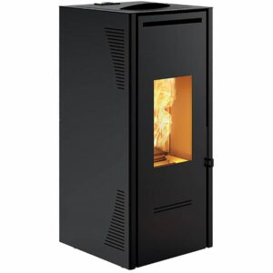 Poêle à Granulés Monobloc Talo 11 Canalisable - Puissance 3,9 à 10,4 KW - Noir