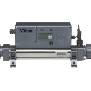 Réchauffeur électrique Vulcan Digital 3 kW – Monophasé, Gris – Chauffage d’intérieur efficace