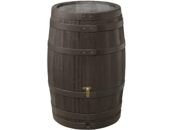 Kit Tonneau Vino 250L Brun – Authenticité et Esthétique Rustique pour votre Jard  in