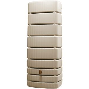 Kit Cuve Murale Slim 500L Sable - Cuve Extérieure Élégante et Moderne pour Jardin