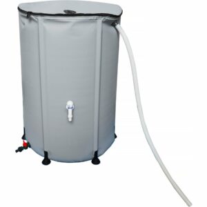 Récupérateur d'eau de pluie flexible en PVC 250 L – Résistant, Anti-UV et Facile à Installer