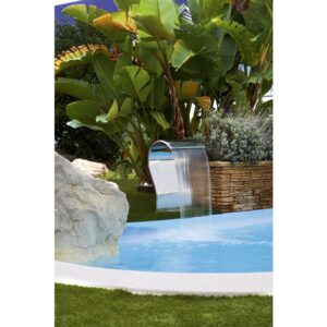 Cascade Piscine Cayman en Inox - Hauteur 67,5 cm, Qualité AISI-316 L