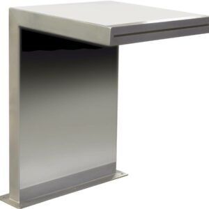 Cascade Piscine Inox avec Ancrage "Straight" - Solution Durable pour Piscines