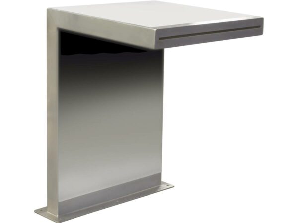Cascade Piscine Inox avec Ancrage "Straight" - Solution Durable pour Piscines