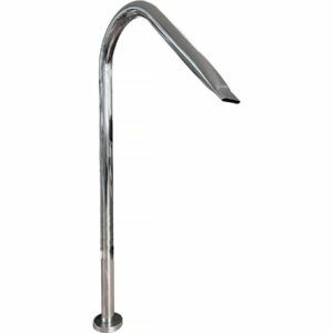 Canon en acier inoxydable 50x70/100 cm - Qualité marine, Finition polie - Fabrication européenne