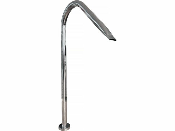 Canon en acier inoxydable 50x70/100 cm - Qualité marine, Finition polie - Fabrication européenne