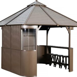 Abri de Spa Bali – Protection et Élégance pour Votre Jacuzzi 330x330x323 cm